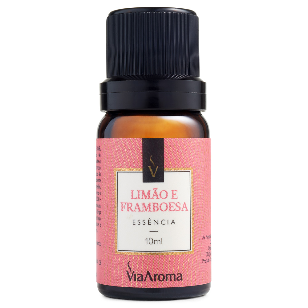Via Aroma Essência Limão e Framboesa 10ML